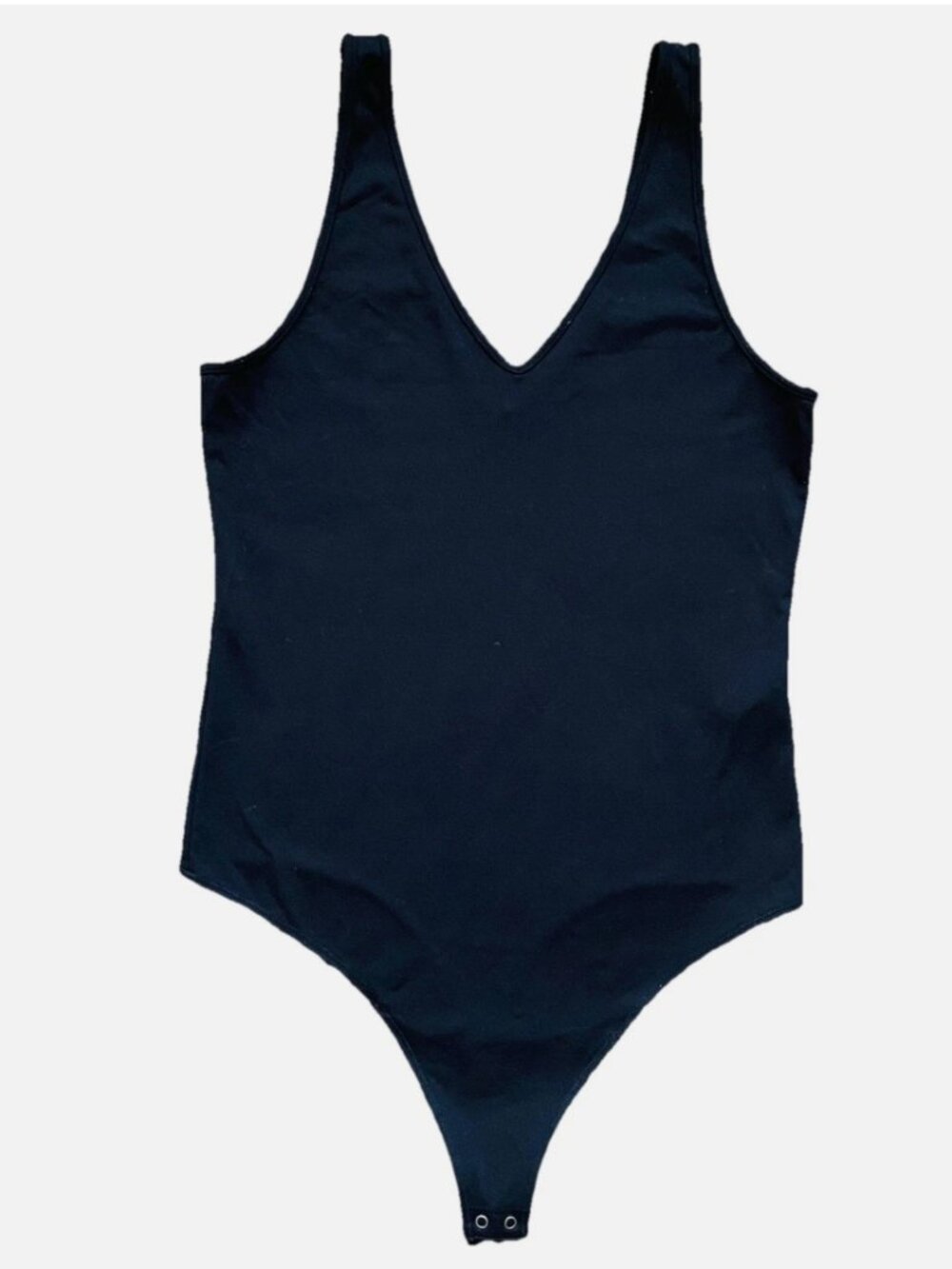 Abercrombie & Fitch Soft A&F Collection Seamless V Neck Double Layered Bodysuit
